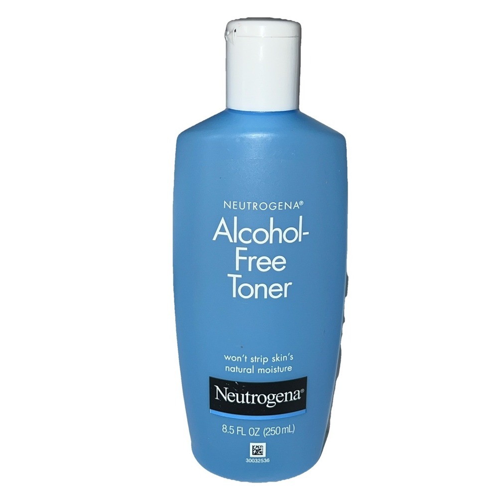 Neutrogena ALCOHOL-FREE TONER 8.5 fl oz Blue Bottle, ORIGINAL FORMULA